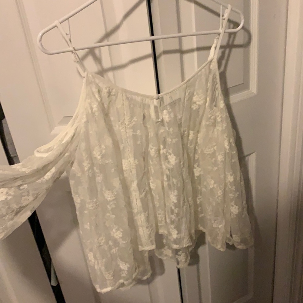 Cute lace off the shoulder